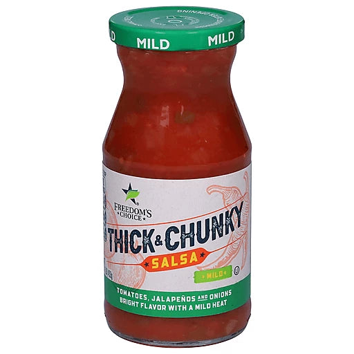 FREEDOM'S CHOICE - THICK & CHUNKY SALSA - MILD - 16oz