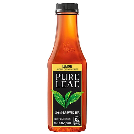 LIPTON - PURE LEAF TEA - LEMON - 18.5oz