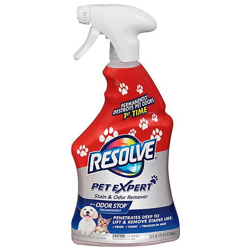 RESOLVE - PET STAIN & ODOR REMOVER - 22oz