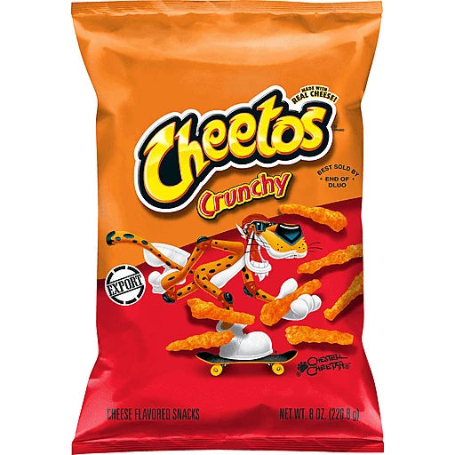 Cheetos Crunchy Cheese Flavored Snacks 8 oz