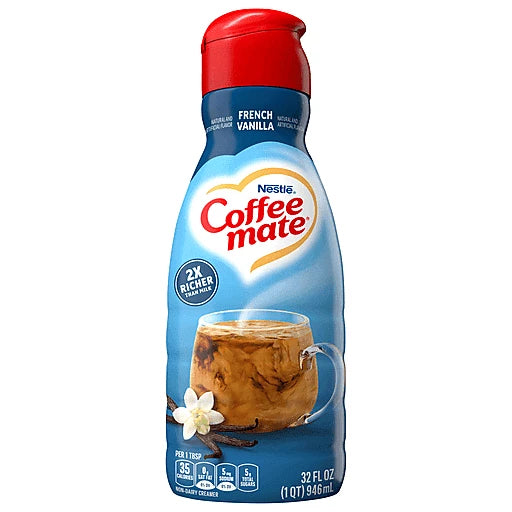 Nestle Coffee Mate French Vanilla Coffee Creamer 32 fl oz