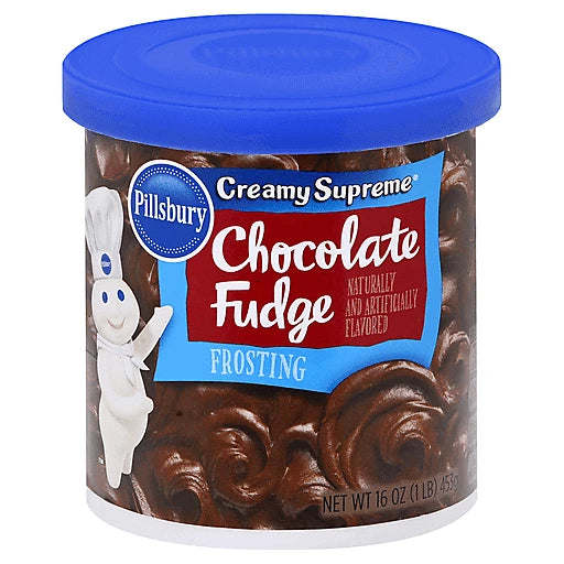 Pillsbury Creamy Supreme Chocolate Fudge Frosting 16 oz