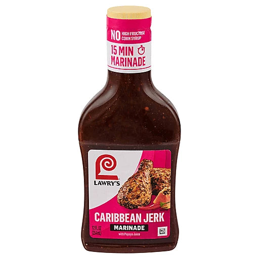 LAWRY'S - CARIBBEAN JERK MARINADE - 12oz