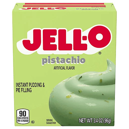 Jell-O Pistachio Instant Pudding & Pie Filling 3.4 oz