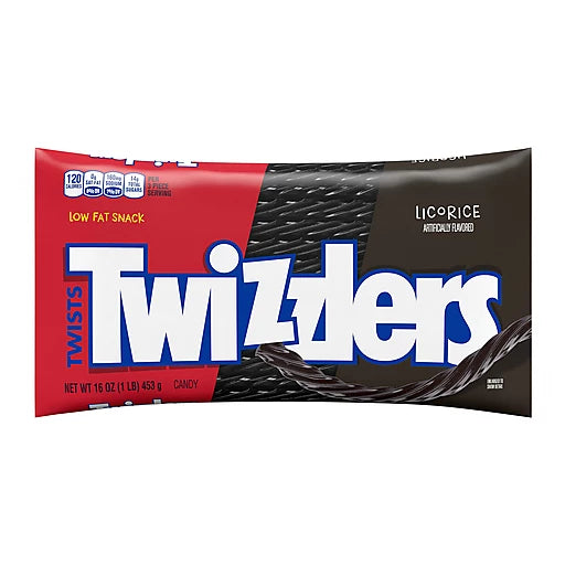 TWIZZLERS - LICORICE - 16oz