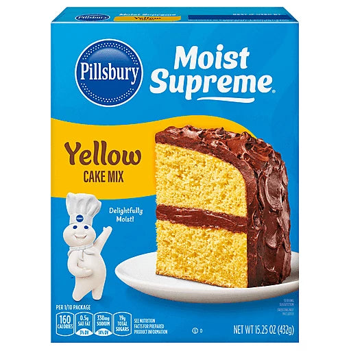 PILLSBURY - YELLOW CAKE MIX
