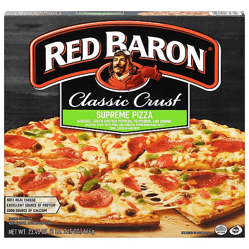 RED BARON - CLASSIC CRUST - SUPREME PIZZA