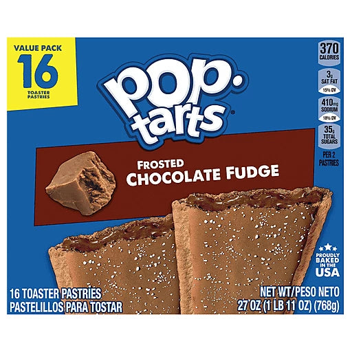 Kellogg's Pop-Tarts Frosted Chocolate Fudge Toaster Pastries