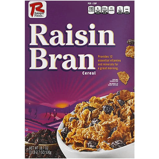 Ralston Foods RALSTON RAISIN BRAN 18.7 OZ