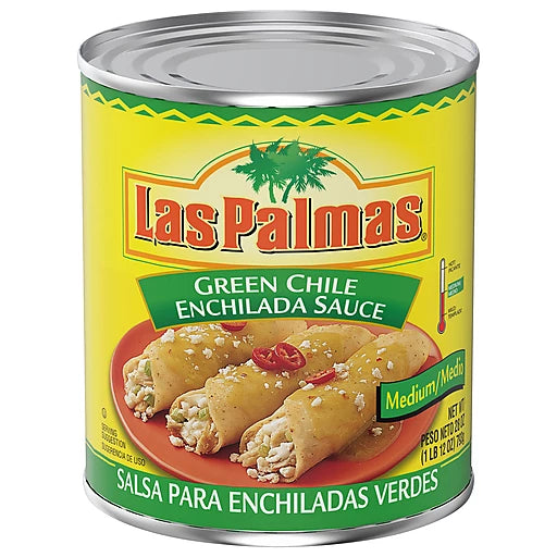 LAS PALMAS - GREEN CHILE ENCHILADA SAUCE - 28oz