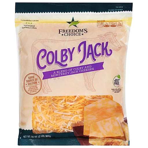 FREEDOM'S CHOICE - COLBY JACK BLEND - 32oz