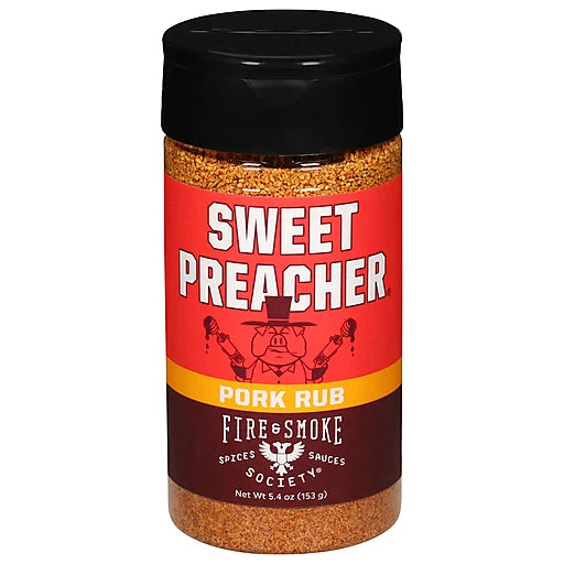 FIRE & SMOKE - SEASONING - SWEET PREACHER PORK RUB