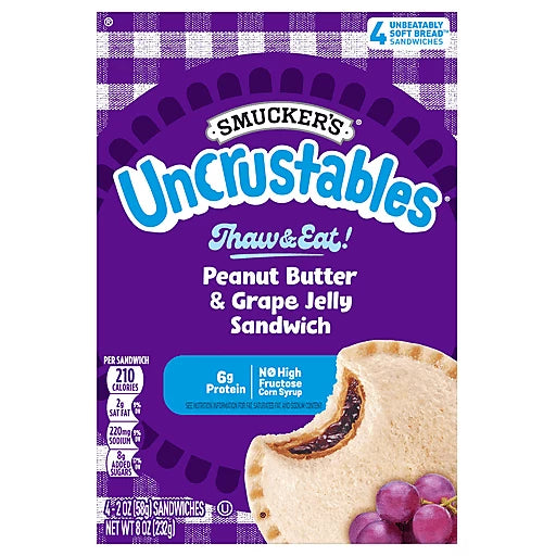 SMUCKERS UNCRUSTABLES - GRAPE