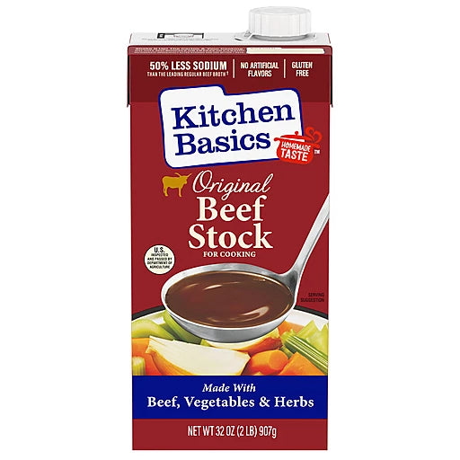 KITCHEN BASICS - BEEF STOCK - 32oz