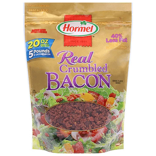 HORMEL - REAL CRUMBLED BACON - 20oz