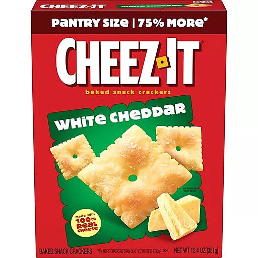 CHEEZ-IT - WHITE CHEDDAR - 12.4oz