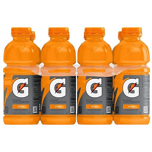 GATORADE - ORANGE - 20oz 8 PACK