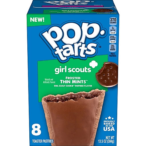 POP TARTS - GIRLS SCOUTS - FROSTED THIN MINTS