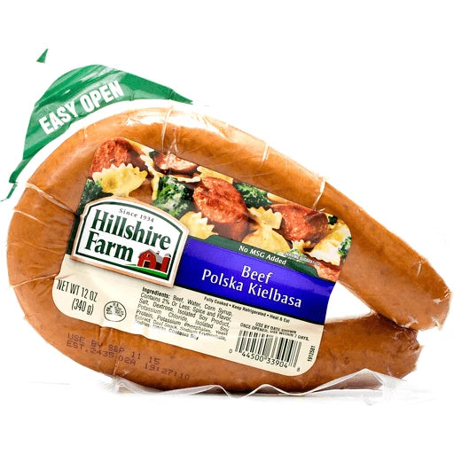 Hillshire Farm Beef Polska Kielbasa Smoked Sausage 12 oz