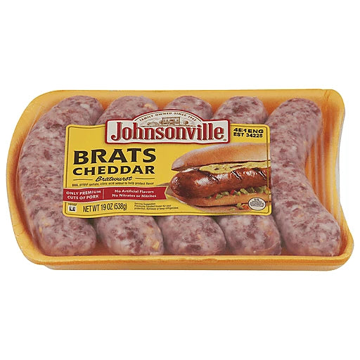 JOHNSONVILLE - BRATS - CHEDDAR