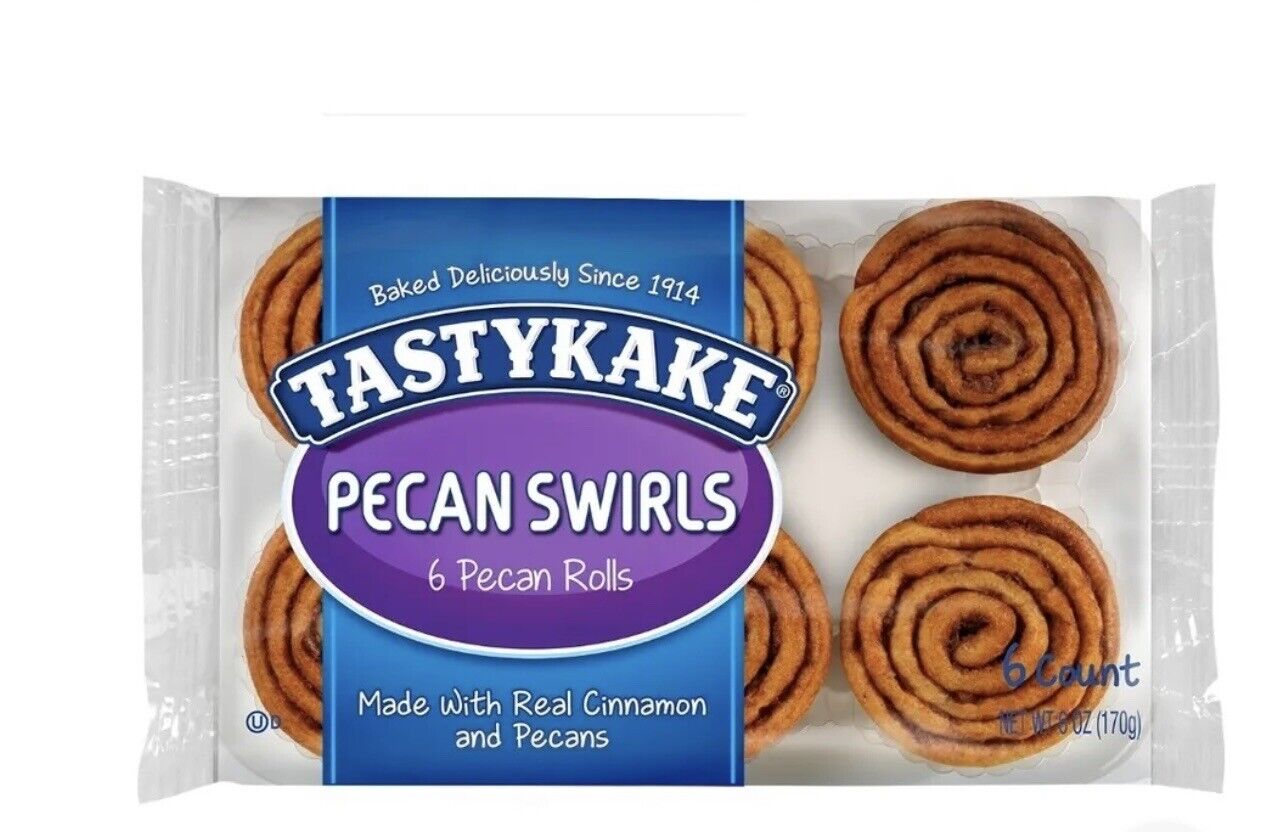 Tastykake Pastry Pecan Swirl